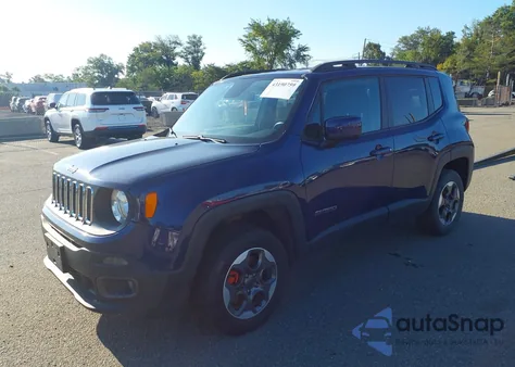 2016 Jeep Renegade Latitude from USA, damaged, VIN ZACCJBBW9GPC47299